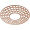 Ekena Millwork Fink Wood Fretwork Pierced Ceiling Medallion, Cherry, 34"OD x 12 3/8"ID x 1/4"T CMWP34X34X0250FFCH - alternate 4
